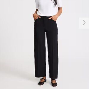 Express Editor Studio Stretch Twill Mid Rise Slim Trouser Pant